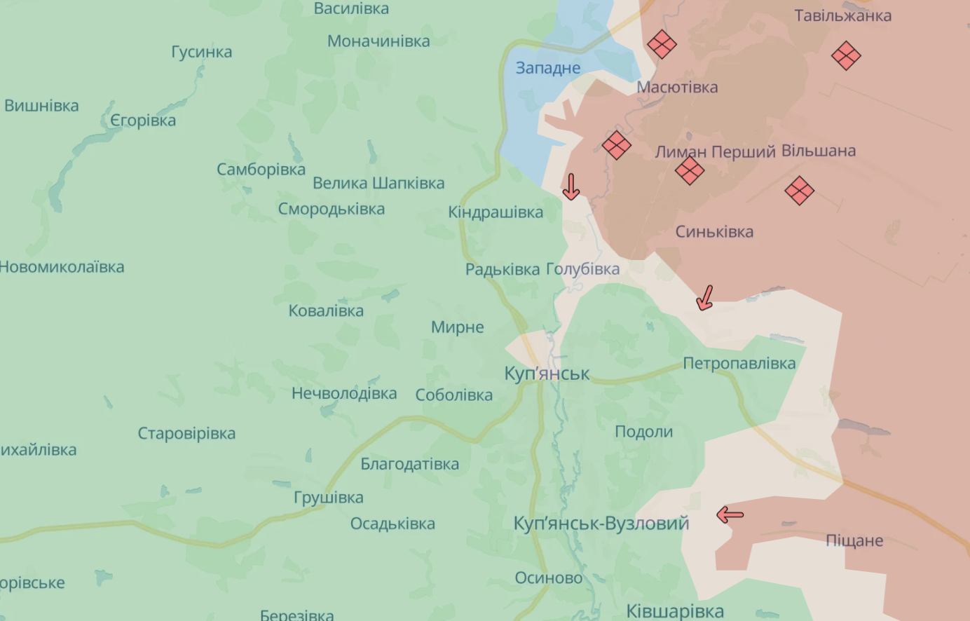 Карта бойових дій в Україні станом на 11 жовтня 2026 року фото 3