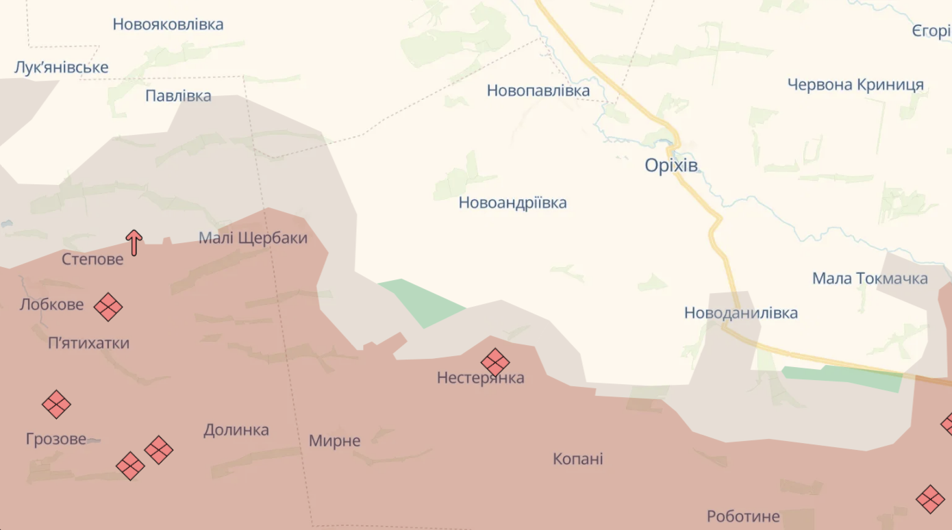 Карта бойових дій в Україні станом на 11 жовтня 2026 року фото 11