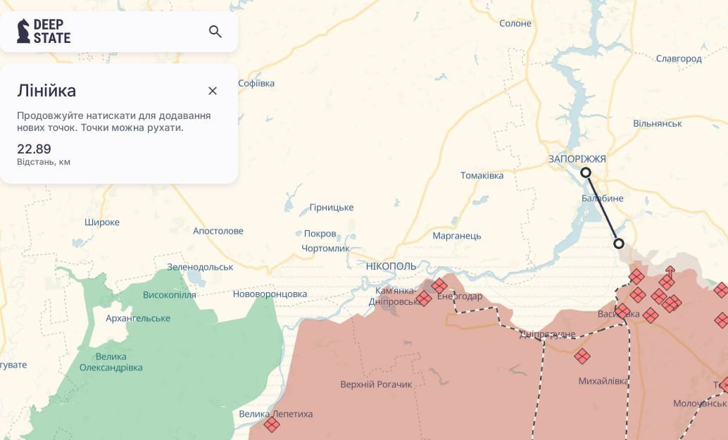 Реальна ситуація на Запоріжжі