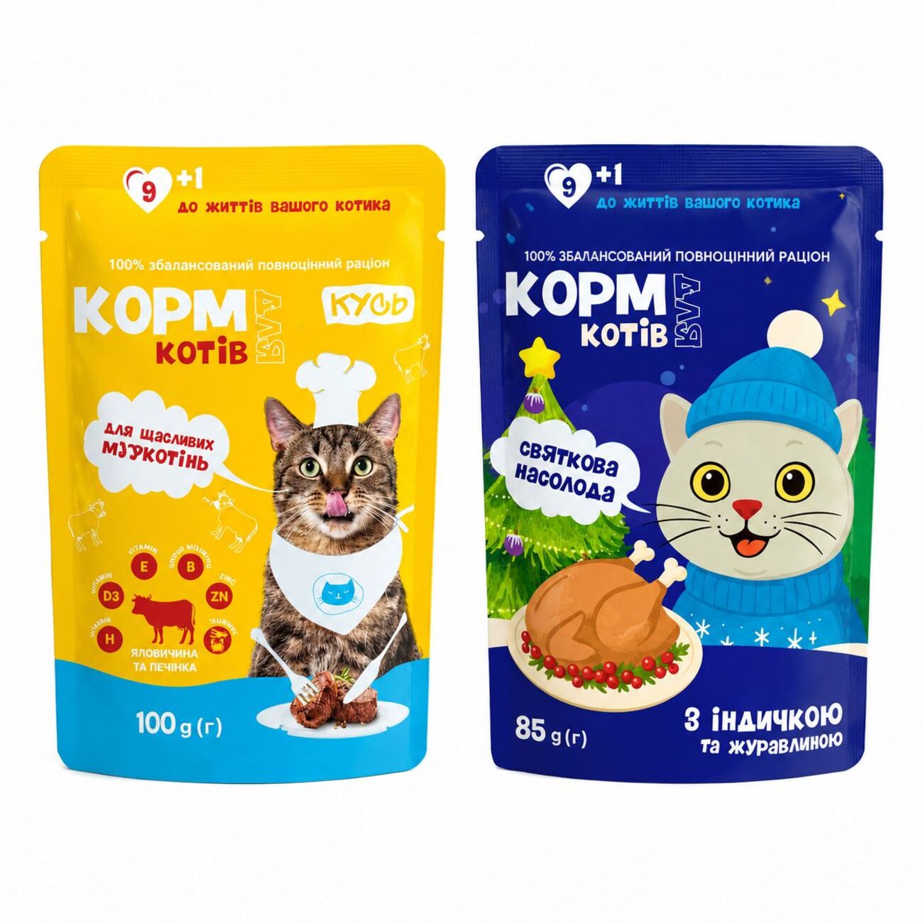 Святкова упаковка корму містить на 15% менше продукту за тієї самої ціни