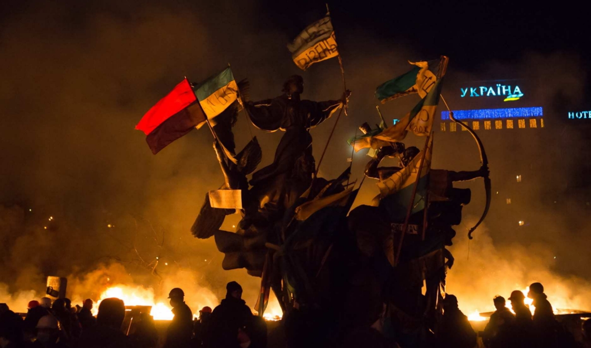 Події під пам’ятником засновникам Києва – Кию, Щеку, Хориву