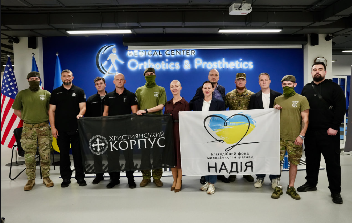 Християнський корпус і фонд «Надія» розпочинають реалізацію масштабної програми безоплатного протезування українців фото 1
