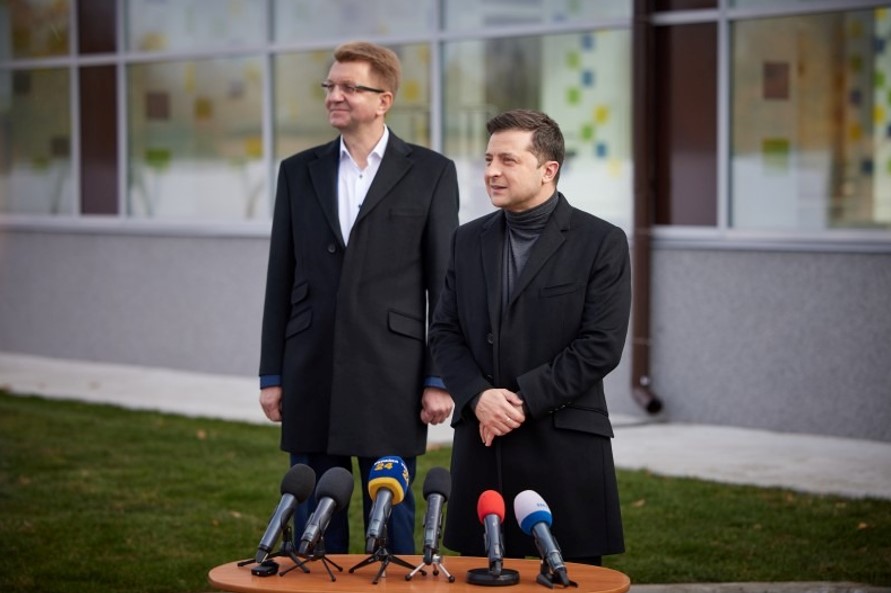 Володимир Зелернський та Віталій Войцехівський, 2021 рік