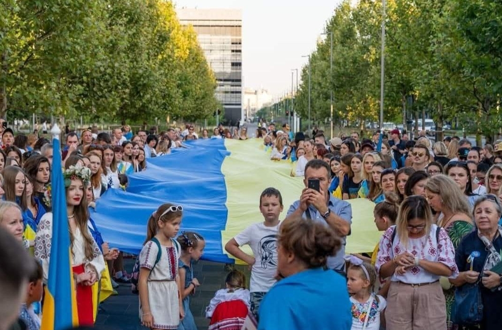 Захід на підтримку України в Угорщині