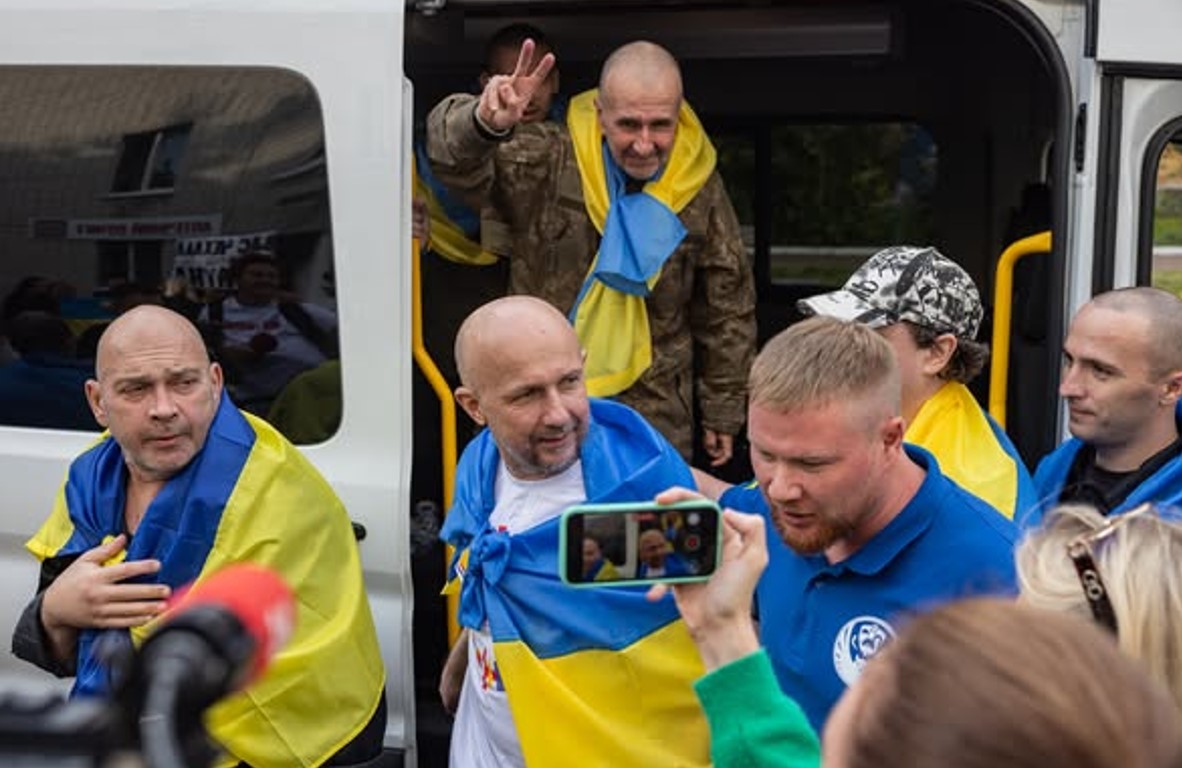 Щемкий момент повернення з полону