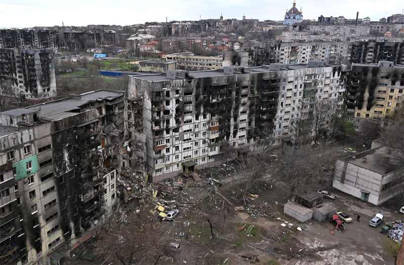 Російська армія зруйнувала Маріуполь, загинуло близько 22 тис. мирних жителів