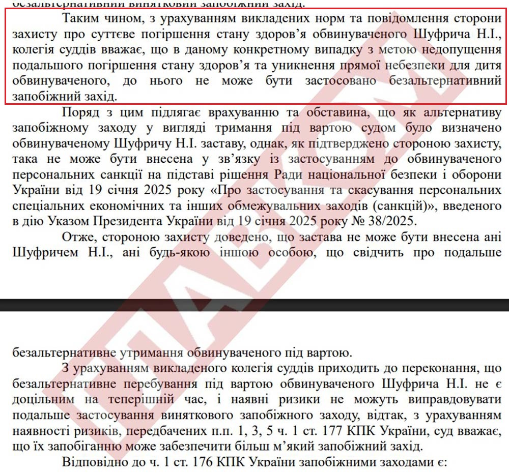 Суд перейнявся здоров’ям Шуфрича. «Главком» дізнався, як одіозний політик вирвався з-за грат фото 1