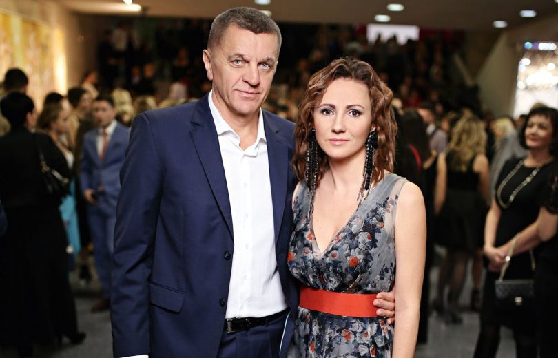 Олег та Інна Катющенки на церемонфї «Viva! Найкрасивіші-2017»