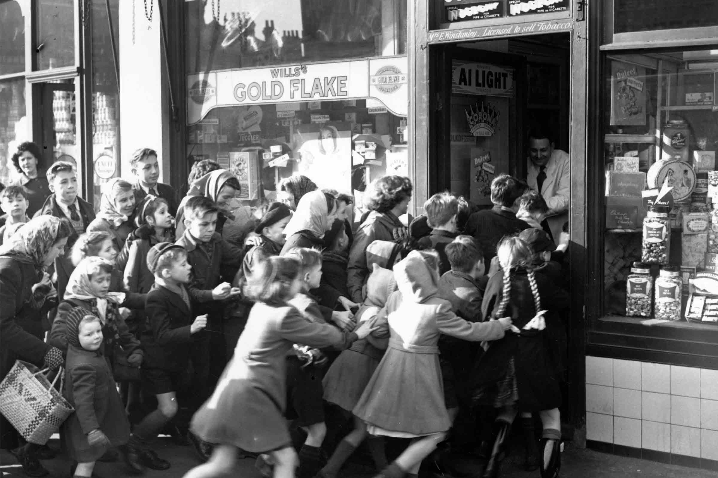 Черная пятница в США в 1950 году/Фото из открытых источников