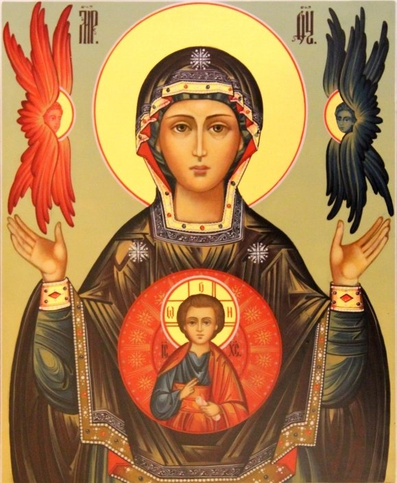 Икона Божьей Матери «Знамение»/Фото из открытых источников