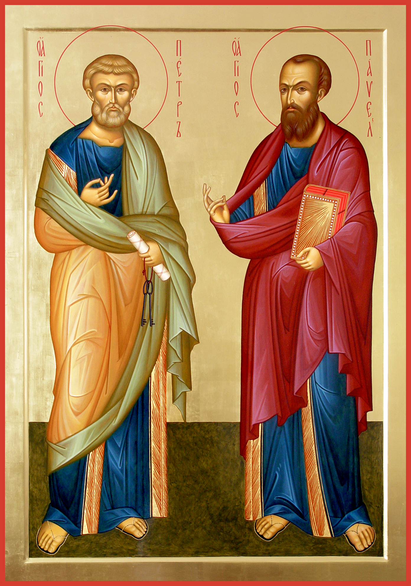Славные и всехвальные первоверховные апостолы Петр и Павел/Фото из открытых источников