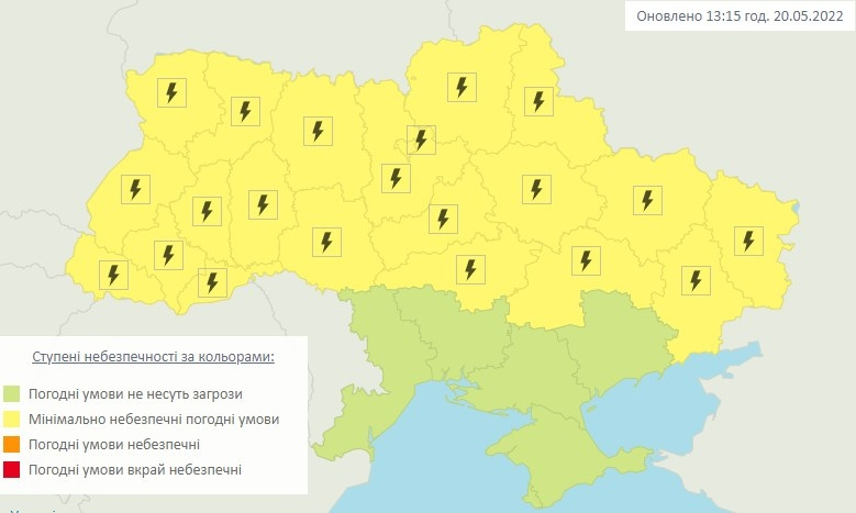 Графика: Украинский гидрометеорологический центр