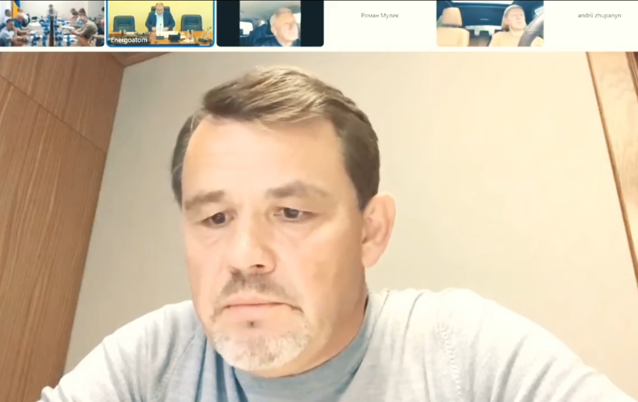 Павел Павлишин: «Я не понимаю, что происходит вокруг Ровенской АЭС» Фото: скриншот из заседания комитета