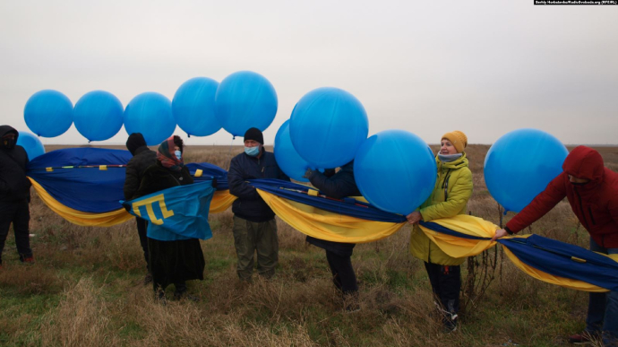 Акцію було приурочено до Дня збройних сил України