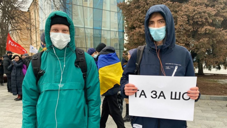У Харкові активісти вимагають свободи не тільки для Стерненка, а і для Антоненка. Фото: depo.ua