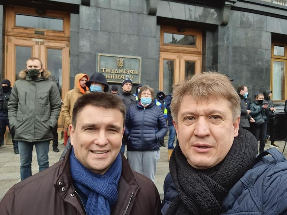 Павло Клімкін та Олександр Данилюк. Фото: Олексій Кучеренко