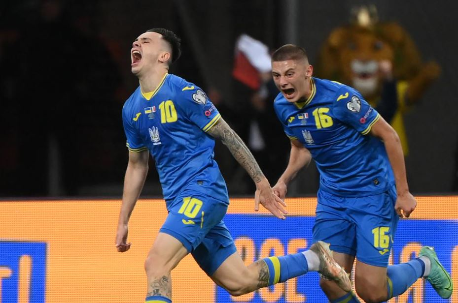 Микола Шапаренко вперше забив за збірну України