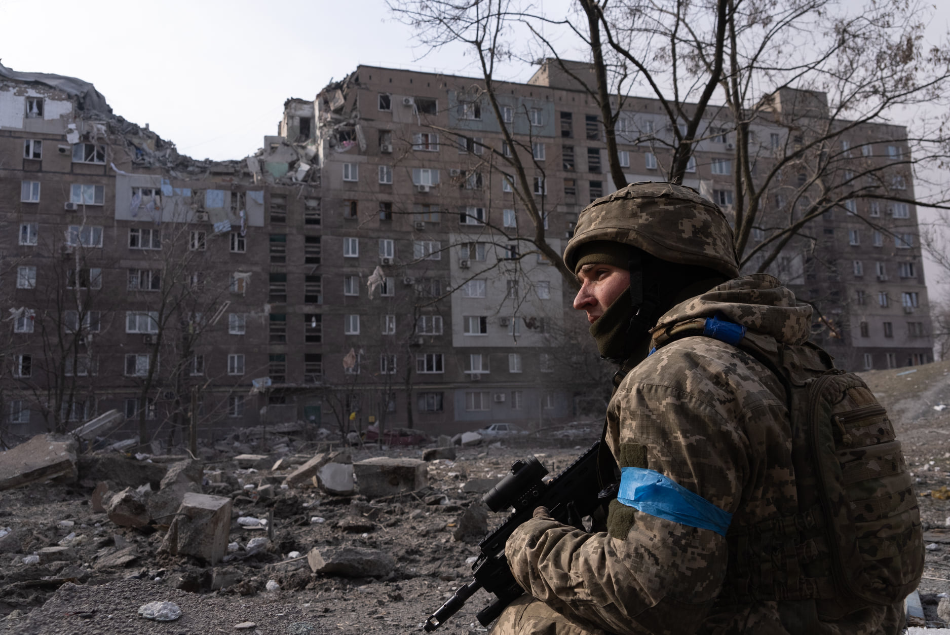Вся надія на українських захисників (фото: Мстислав Чернов, facebook)
