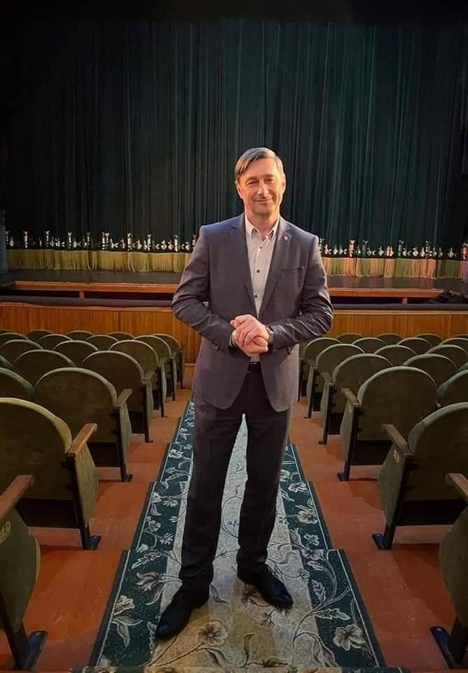 Олександр Книга, директор-художній керівник Херсонського театру та організатор фестивалю Мельпомена Таврії.