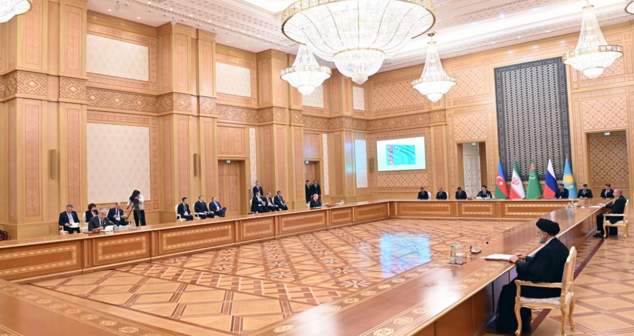 Путін на Каспійському саміті