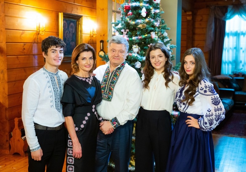 Президент України Петро Порошенко з родиною (фото прес-служби президента)