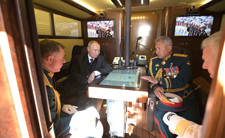 Керівництво країни-агресора президент Путін та міністр оборони Сергій Шойгк