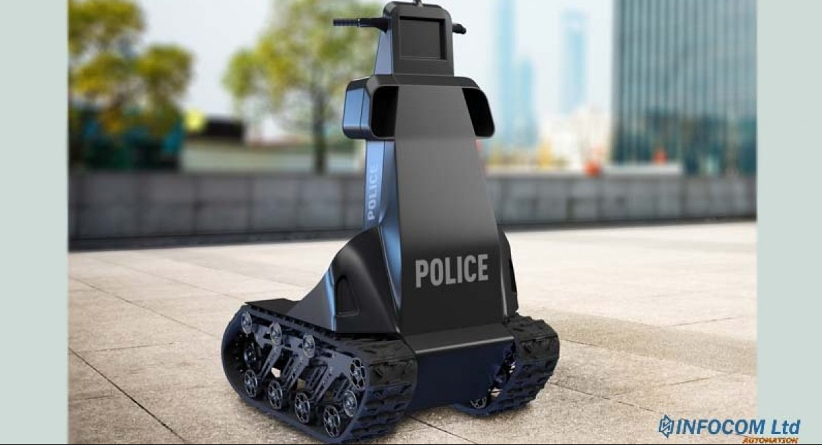 Багатоцільовий робот-поліцейський українського виробництва