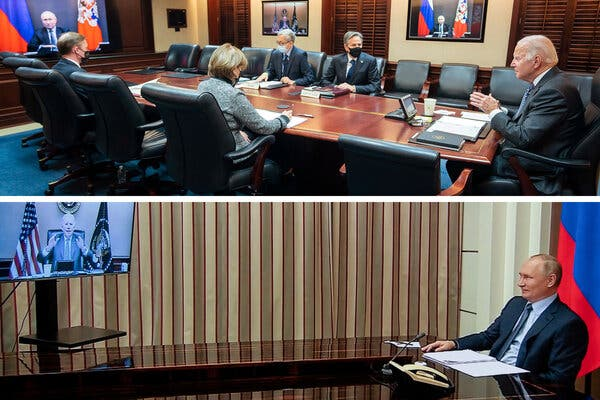 Переговори президентів Сполучених Штатів Джо Байдена та Росії Володимира Путіна