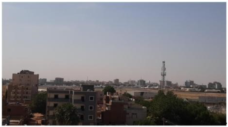 Панорама Хартума и его окрестностей, где был замечен самолет Пригожина во время его визита в Судан в середине июля 2020 года