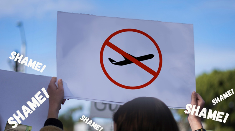 Флайтшеймінг: сів у літак – помри від сорому! (фото 360tv.ru)