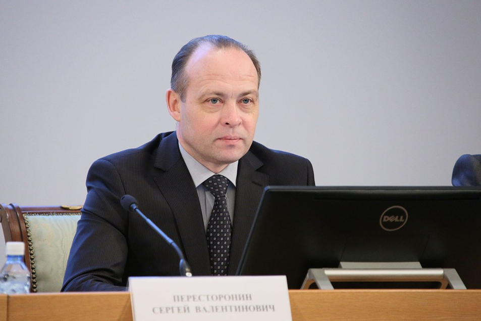 Міністр промисловості Свердловської області Сергій Пересторонін