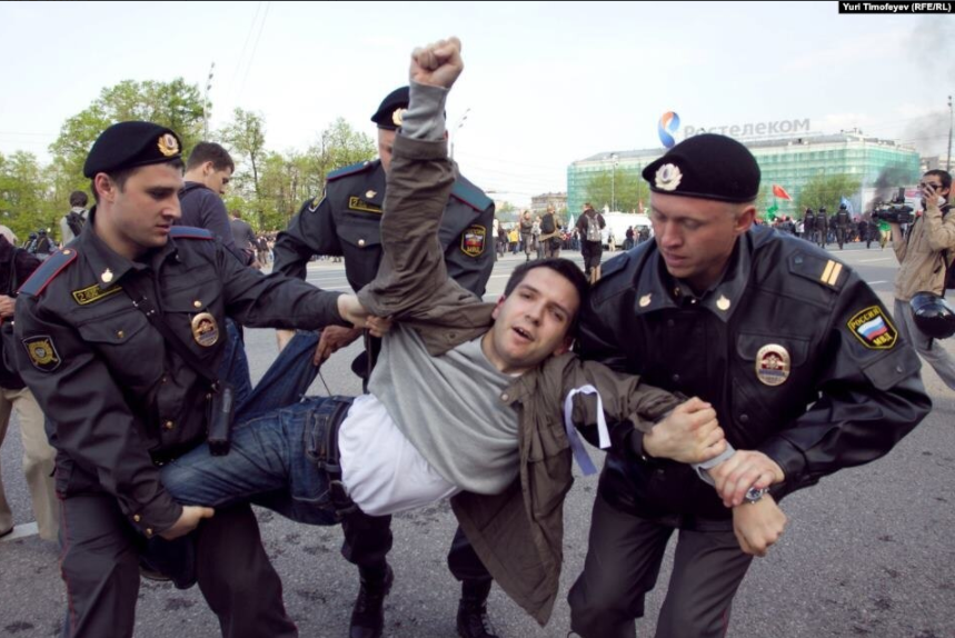 Події на Болотній площі у 2012 році обернулися тюремними термінами та посиленням російського законодавства про мітинги (фото: radiosvoboda.org)