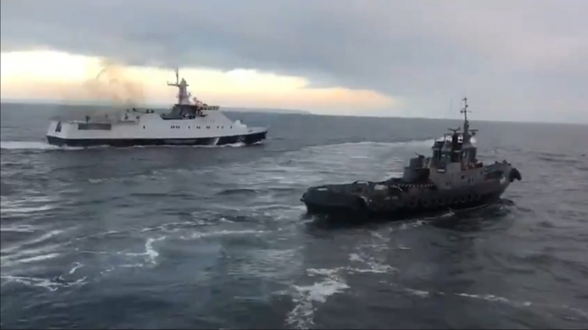Атака РФ на українські кораблі в Азовському морі, листопад 2018 року