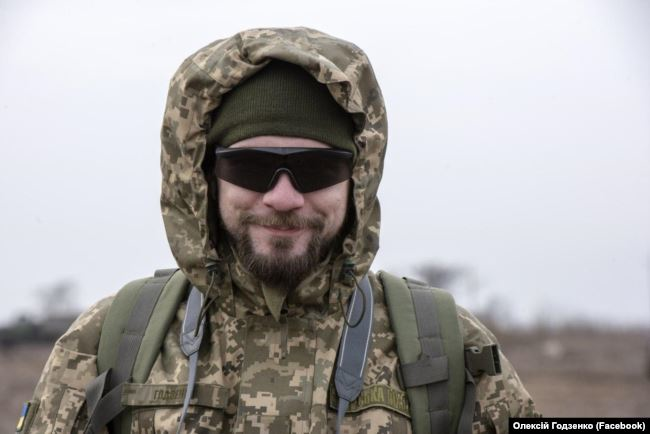 Олексій Годзенко, пресофіцер в 503-му окремому батальйоні морської піхоти ЗСУ