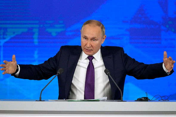 Путін не заперечив повномасштабної війни проти України (фото: ap)