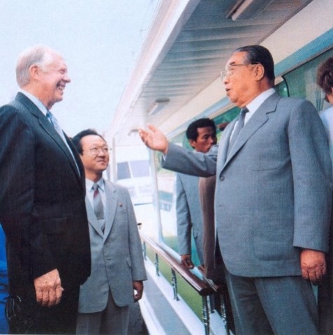  ЛІто 1994 року: екс-президент США Картер відвідав КНДР. Зустріч із Кім Ір Сеном