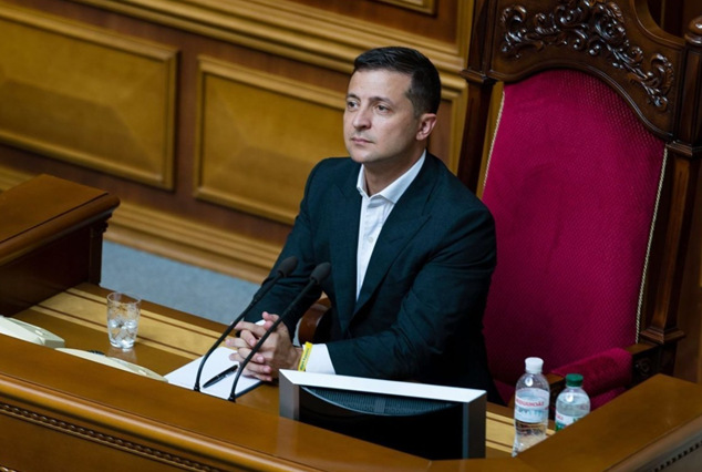 Зеленський відвідав парламент, 13 травня 2020 року.