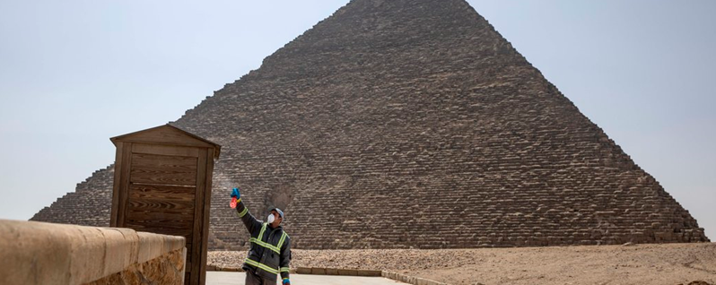 Наразі в Єгипті дозволений лише внутрішній туризм. Фото АР
