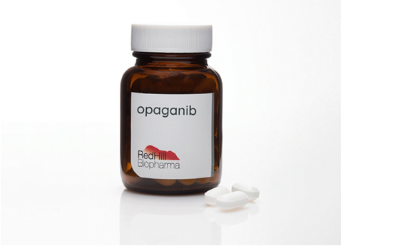 Опаганіб наразі тестується як протизапальний та потенційний противірусний препарат для лікування Covid-19