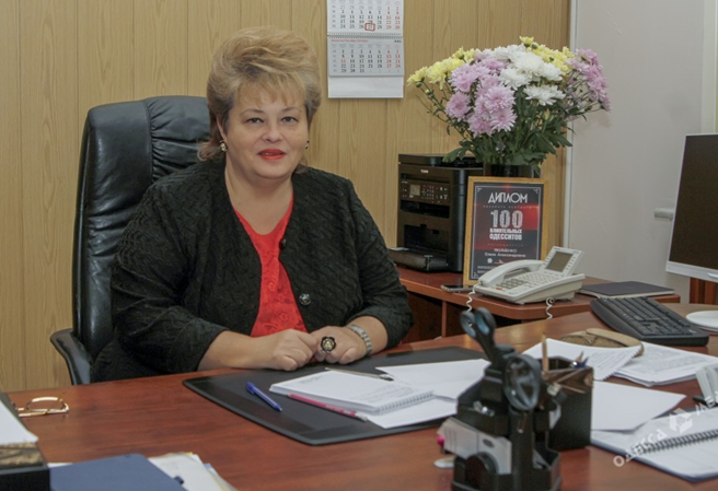 Директорка Департамету охорони здоров’я Одеси Олена Якименко