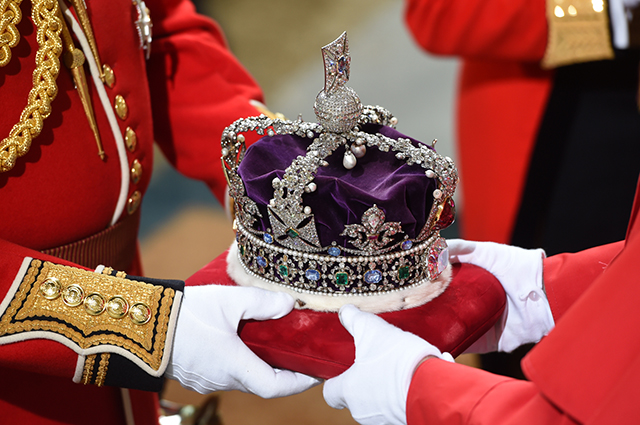 Корона Британської імперії. Фото: AP