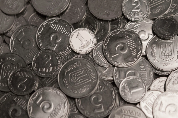 Монеты номиналом 1, 2 и 5 копеек. Фото: НБУ