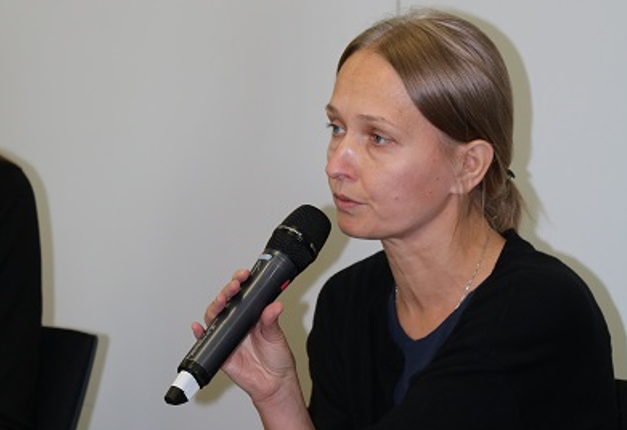 Моніка Фіярчук, консультант берлінського міграційного центру BEMA, вважає робочі контракти українських опікунок «аморальними» (Фото: Anja Smasal (BEMA)