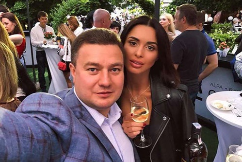 Виктор Бондарь и его девушка Инна