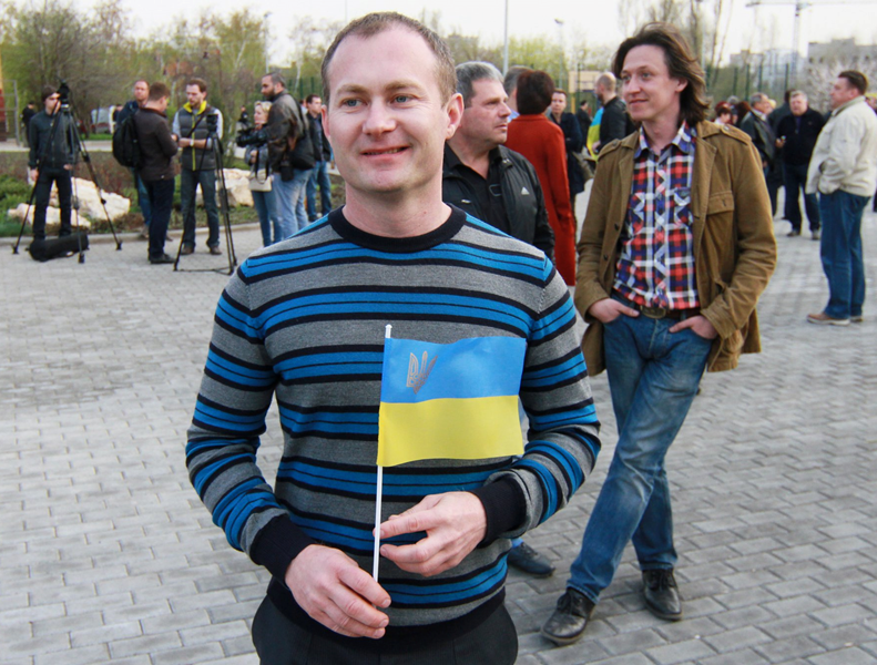 Журналіст та активіст Сергій Гармаш залишив рідний Донецьк через свою проукраїнську позицію (фото: facebook)