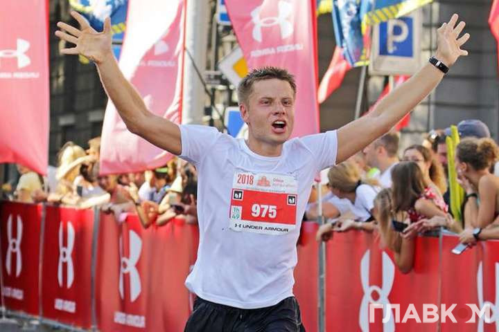 Олексій Гончаренко під марафону