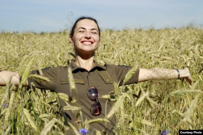 Світлана Халімоненко, офіцер служби зв’язків з громадськістю Оперативного командування