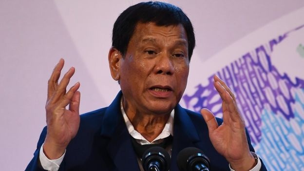 Лідери, включаючи президенти Філіппіни Родріго Датерте також скаржилися на так звані "фальшиві новини"