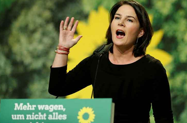 Анналена Бірбок, лідерка Партії зелених (фото: instagram.com/abaerbock)