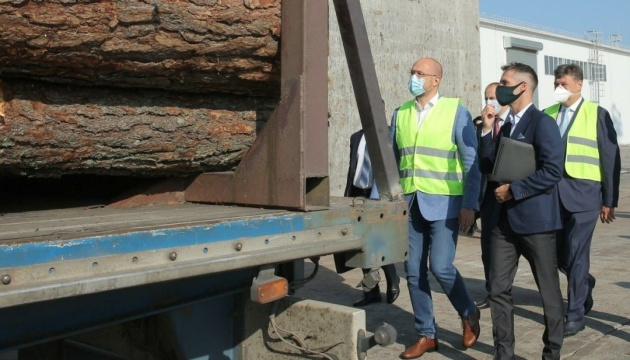 Глава уряду Шмигаль перейнявся проблемами деревообробного бізнесу Леоніда Юрушевафото: урядовий портал